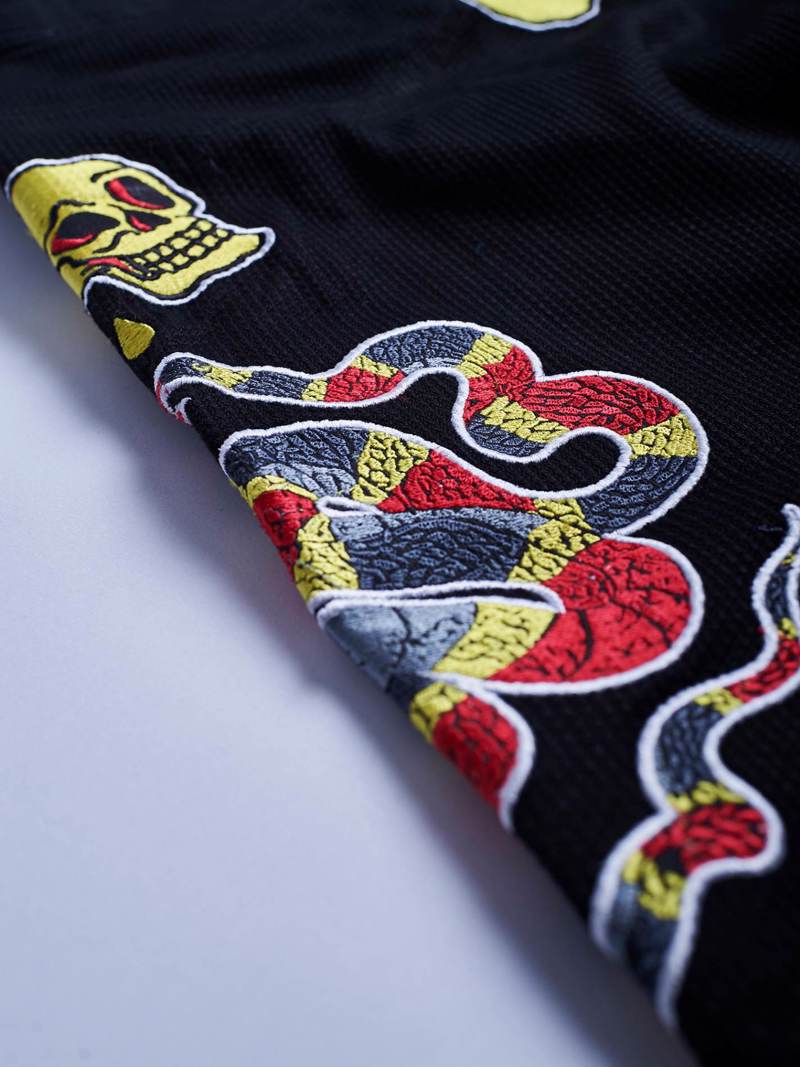 MANTO coral BJJ Gi-black